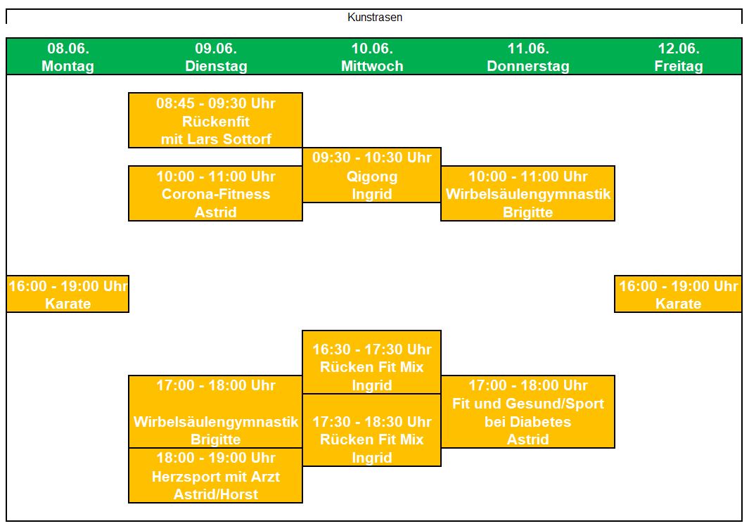 Wochenplan 0806