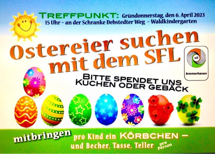 SFL Ostereier suchen