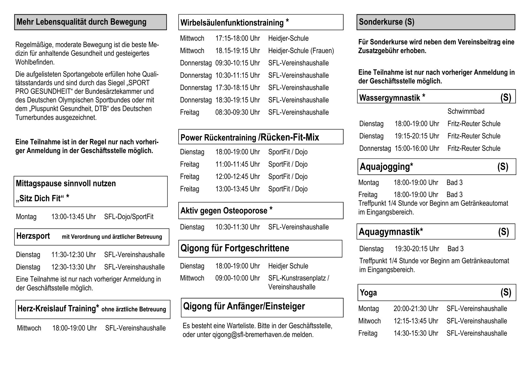 Gesundheitssport 2026