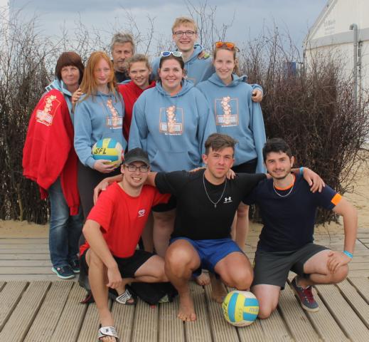 SFL Volleyball Beachteam beim Beach Cup Cuxhaven