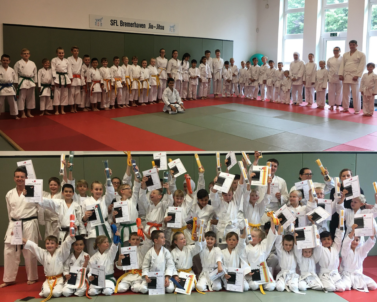 SFL Karate Guertelprüfung